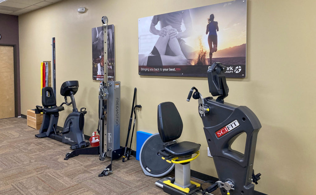 physical therapy equipment in Hillsboro clinic