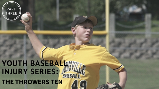 reducing youth baseball injuries with the throwers ten program